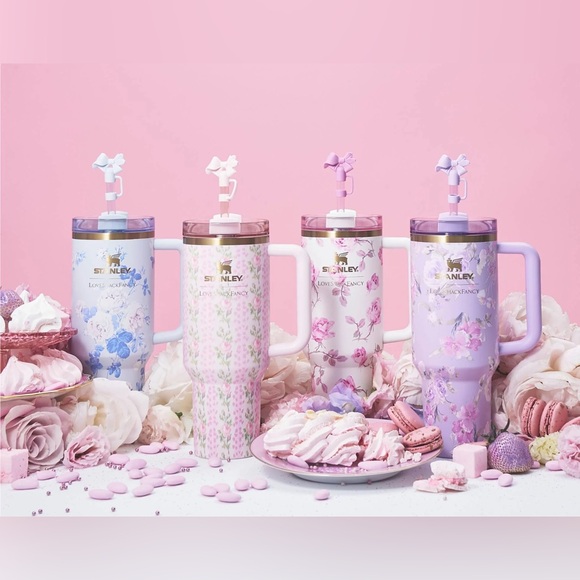 BRAND NEW 🎀 The Stanley x LoveShackFancy Quencher | 40 OZ - Happy Thoughts - Picture 4 of 6